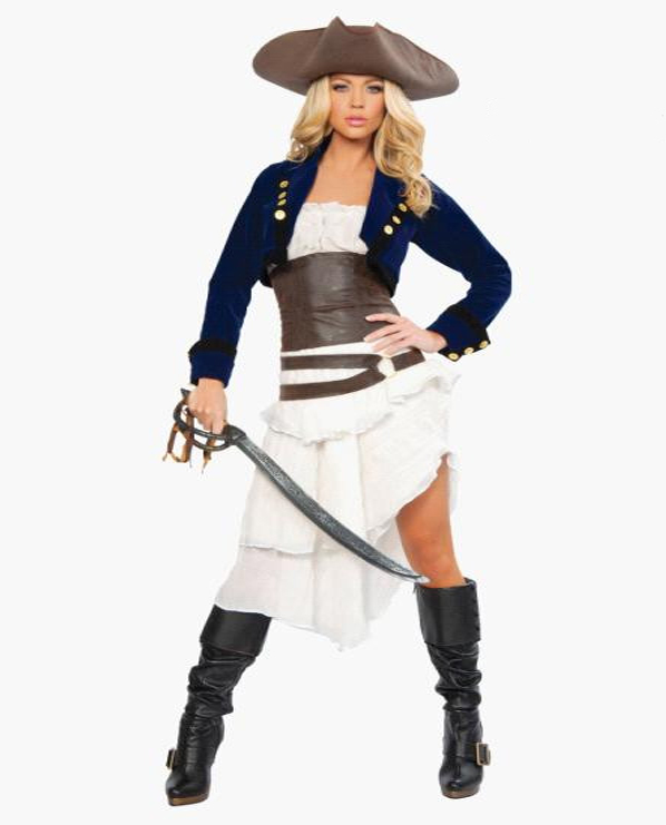 F66148  Deluxe Colonial Pirate Costume